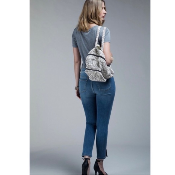 New! Ruggine Handmade Weave / Block Print Durable Backpack Bag - Picture 5 of 6